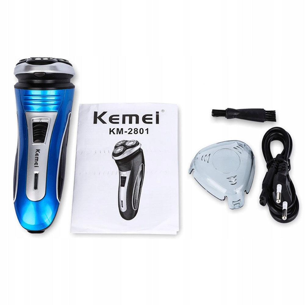 ELECTRIC SHAVER,BATTERY SHAVER WITH THREE BLADES
