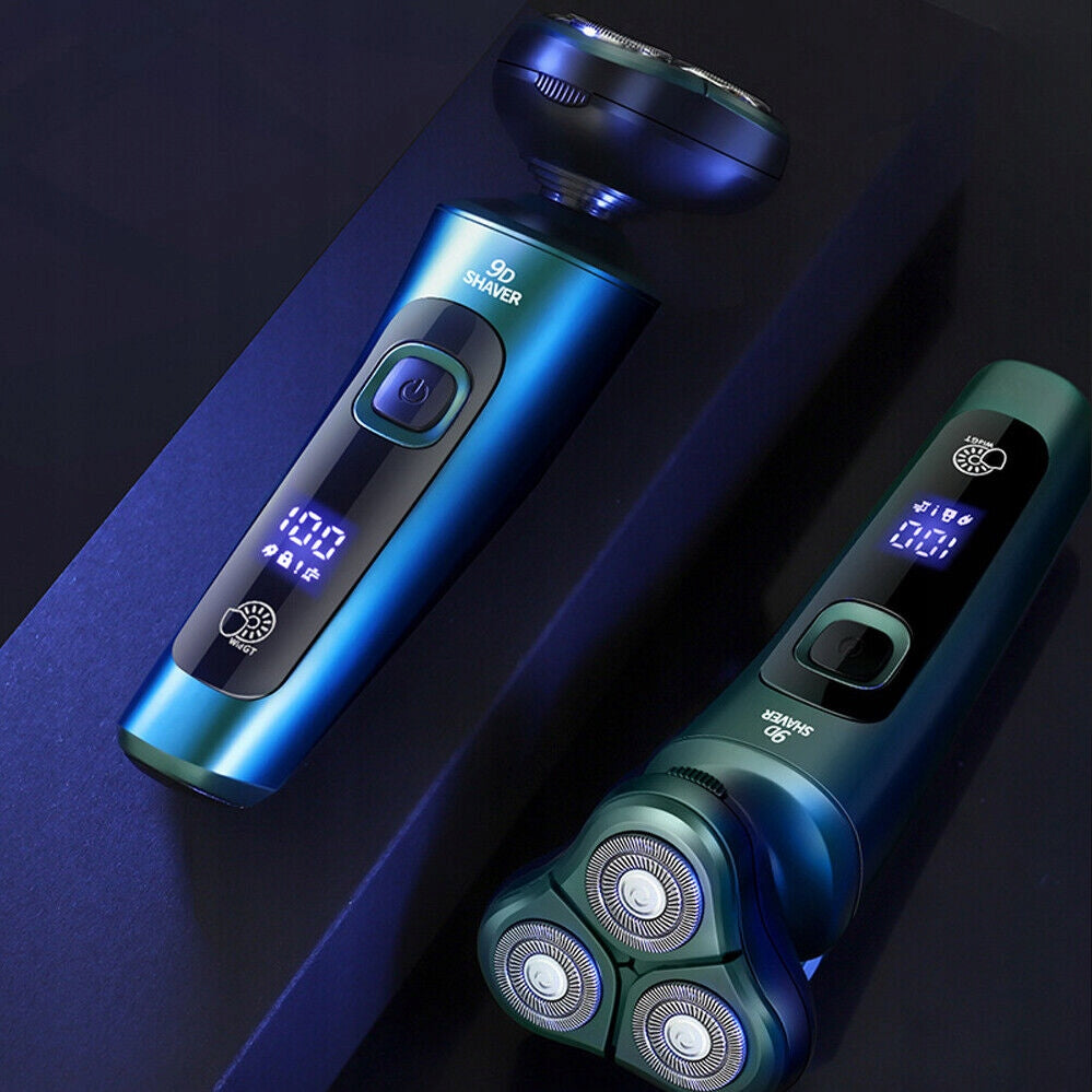 ELECTRIC SHAVER CORDLESS TRIMMER USB 4 IN 1 FLOATING 3D HEADS Packaging status original