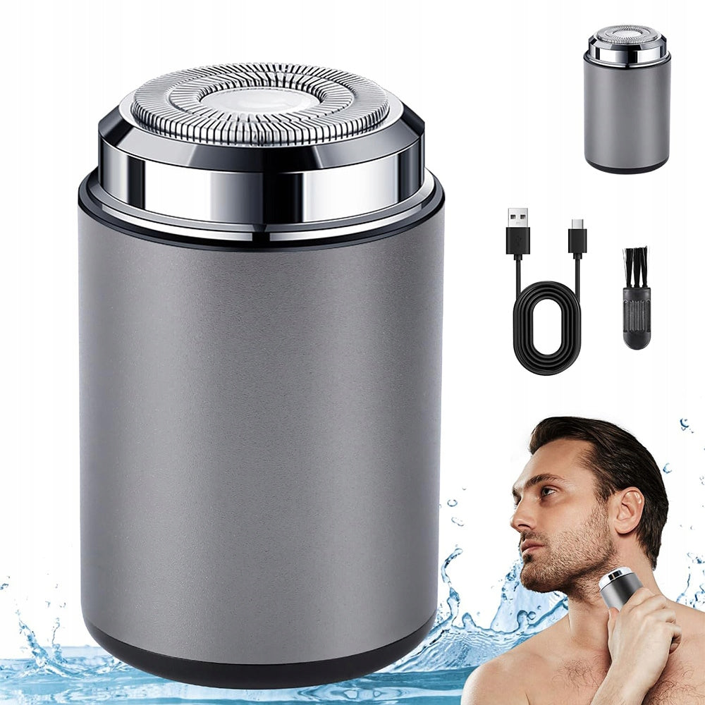 ELECTRIC SHAVER FOR MEN MINI RAZOR PORTABLE BATTERY