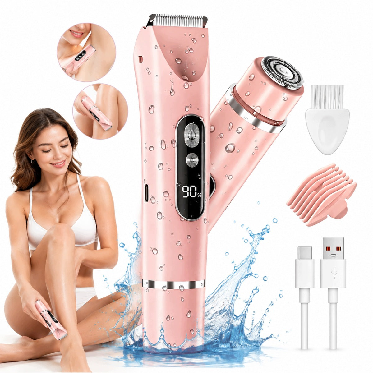 ELECTRIC SHAVER FOR WOMEN RAZOR EPILATOR WOMEN'S SHAVER