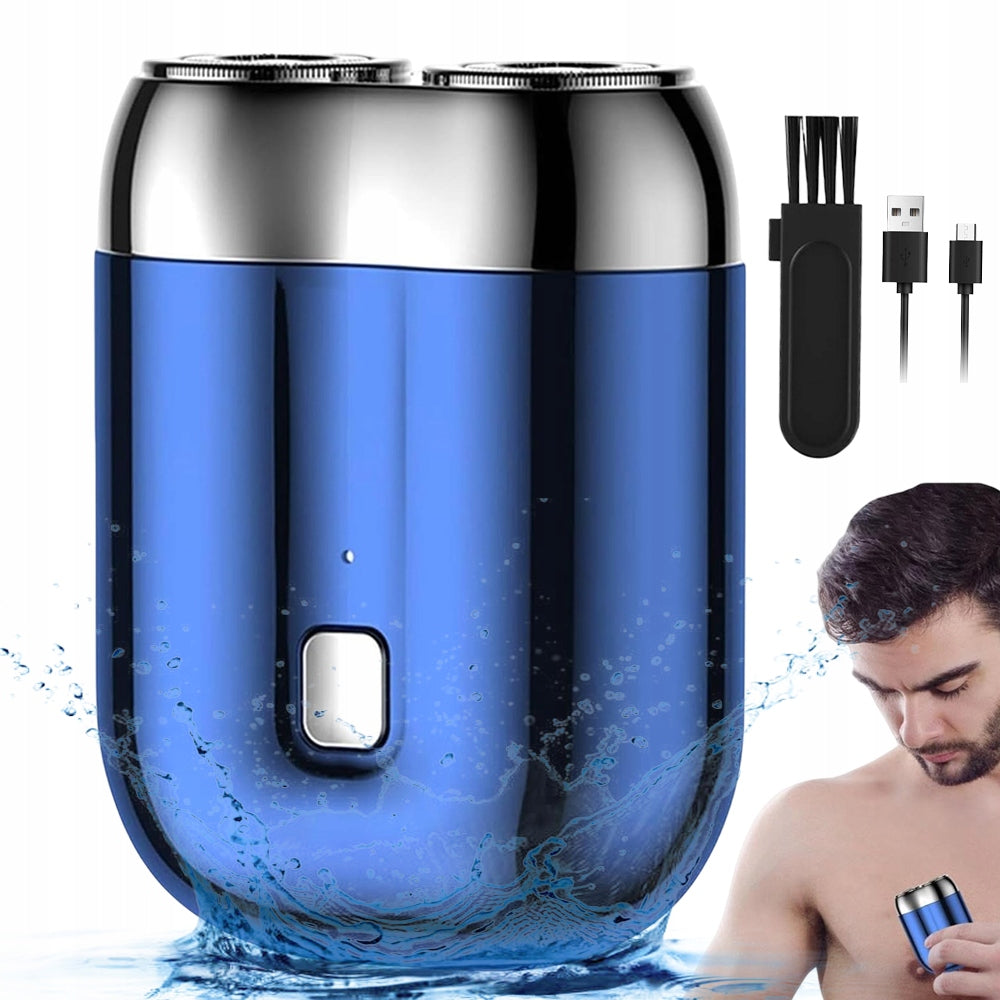 ELECTRIC SHAVER WATERPROOF ROTATING USB HEAD SKIN-FRIENDLY
