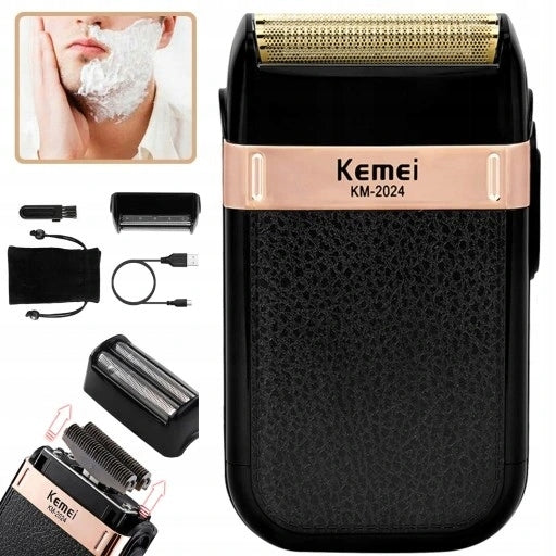 ELECTRIC SHAVER, WET AND DRY RAZOR, FOR MEN