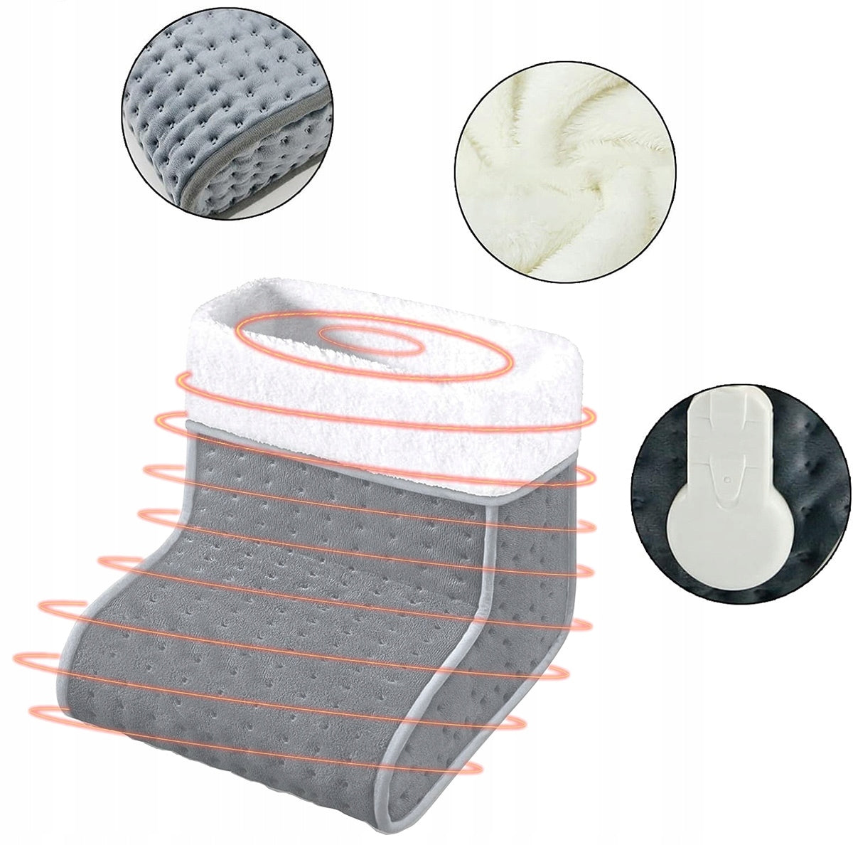 ELECTRIC SHOE SHAPED FOOT WARMER ELECTRIC CUSHION Manufacturer code 6952388467347