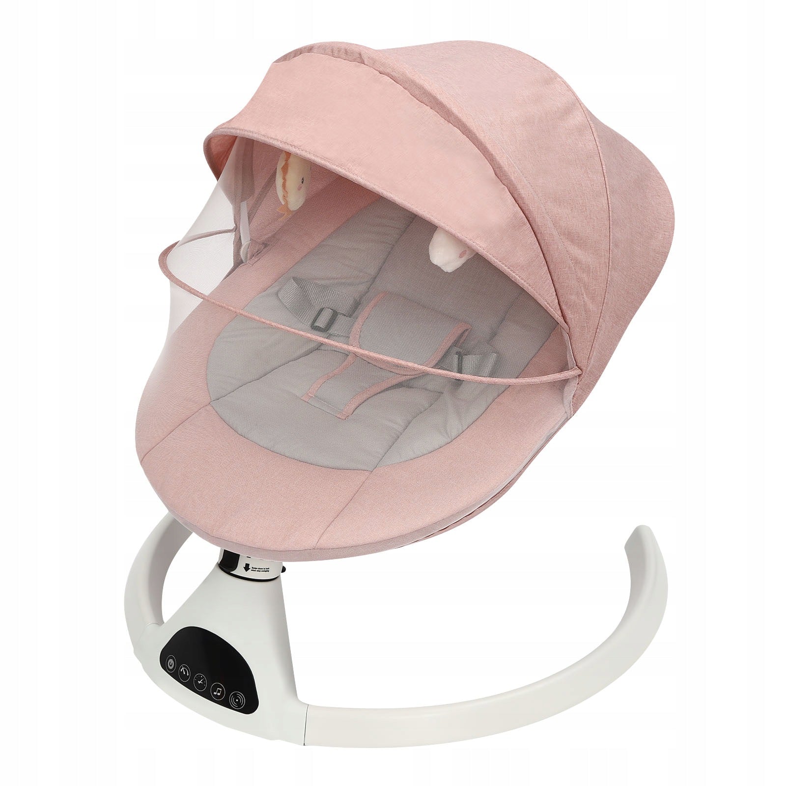 ELECTRIC SILENT SWING FOR BABIES WITH A LIFTING CAPACITY OF 12KG WITH BLUETOOTH FUNCTION