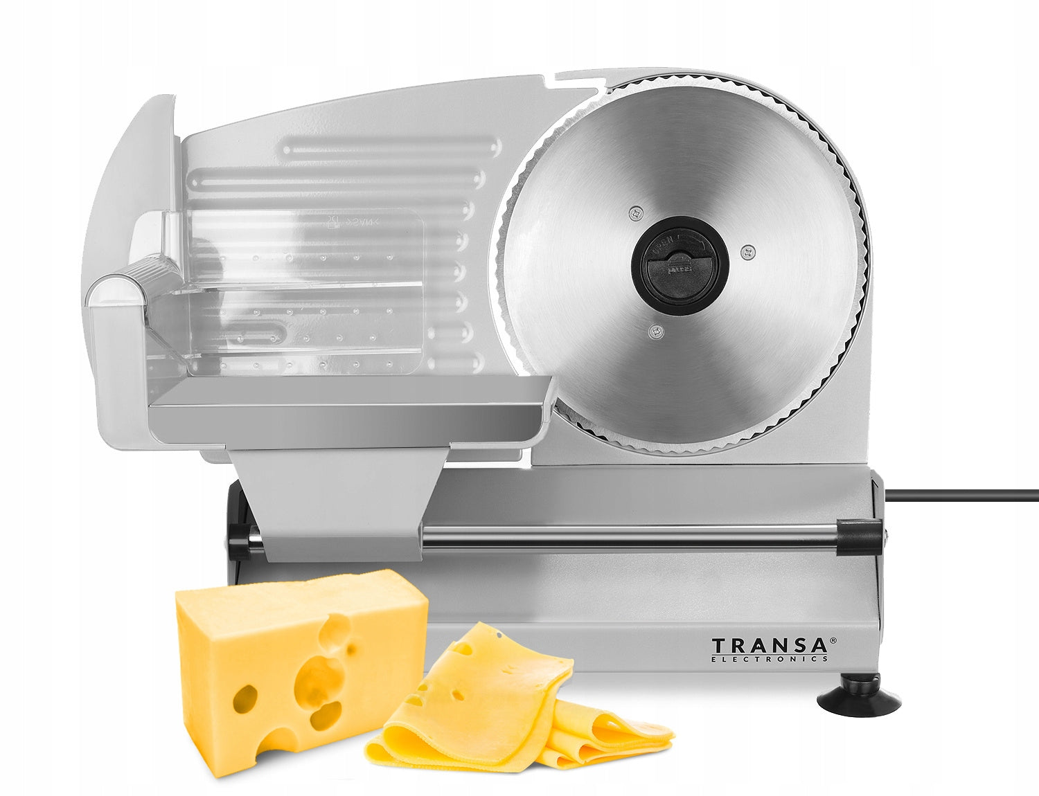 ELECTRIC SLICER FOR BREAD COAL CHEESE VEGETABLES SLICERO TWO BLADES 150W Power 150 W