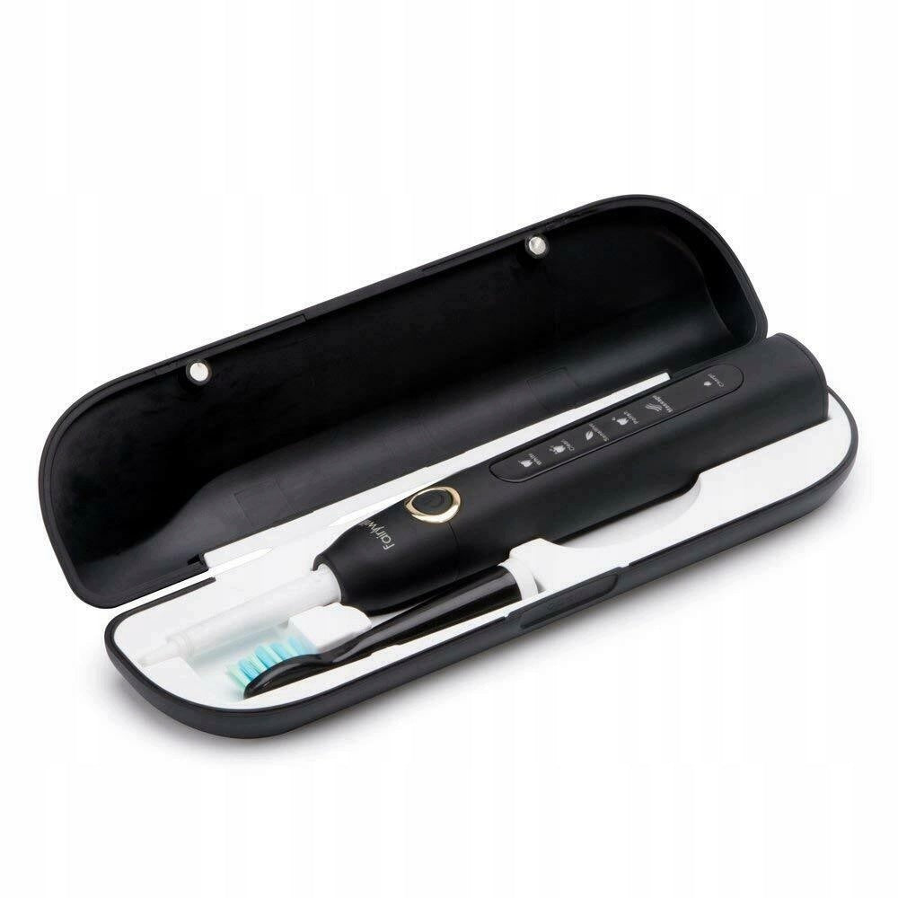 ELECTRIC SONIC TOOTHBRUSH BLACK 6 TIPS 42TYS R/MIN