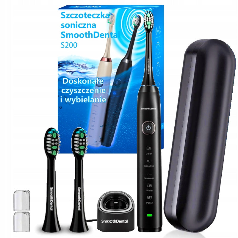 ELECTRIC SONIC TOOTHBRUSH + CASE