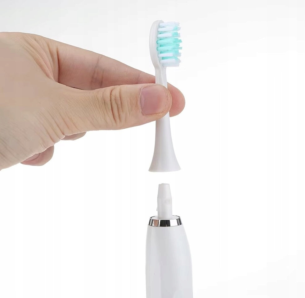ELECTRIC SONIC TOOTHBRUSH FOR TEETH + 5 TIPS Batteries included yes