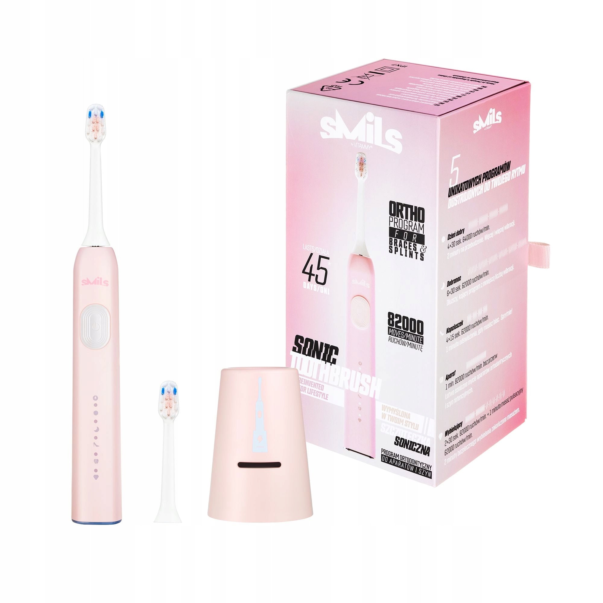 ELECTRIC SONIC TOOTHBRUSH FOR TEETH SMILS