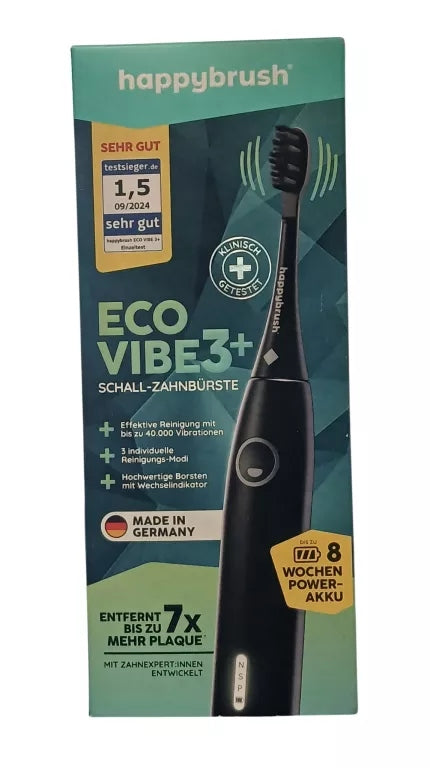 ELECTRIC SONIC TOOTHBRUSH HAPPYBRUSH ECO VIBE 3+