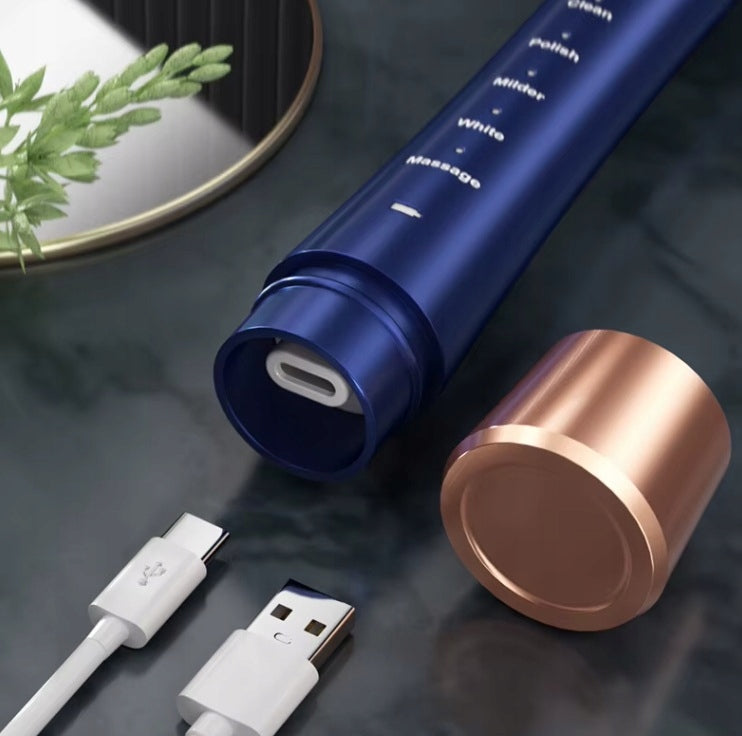 ELECTRIC SONIC TOOTHBRUSH RECHARGEABLE USB WATERPROOF Packaging status original