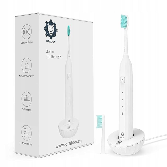 ELECTRIC SONIC TOOTHBRUSH WITH ORALION CHARGING STATION