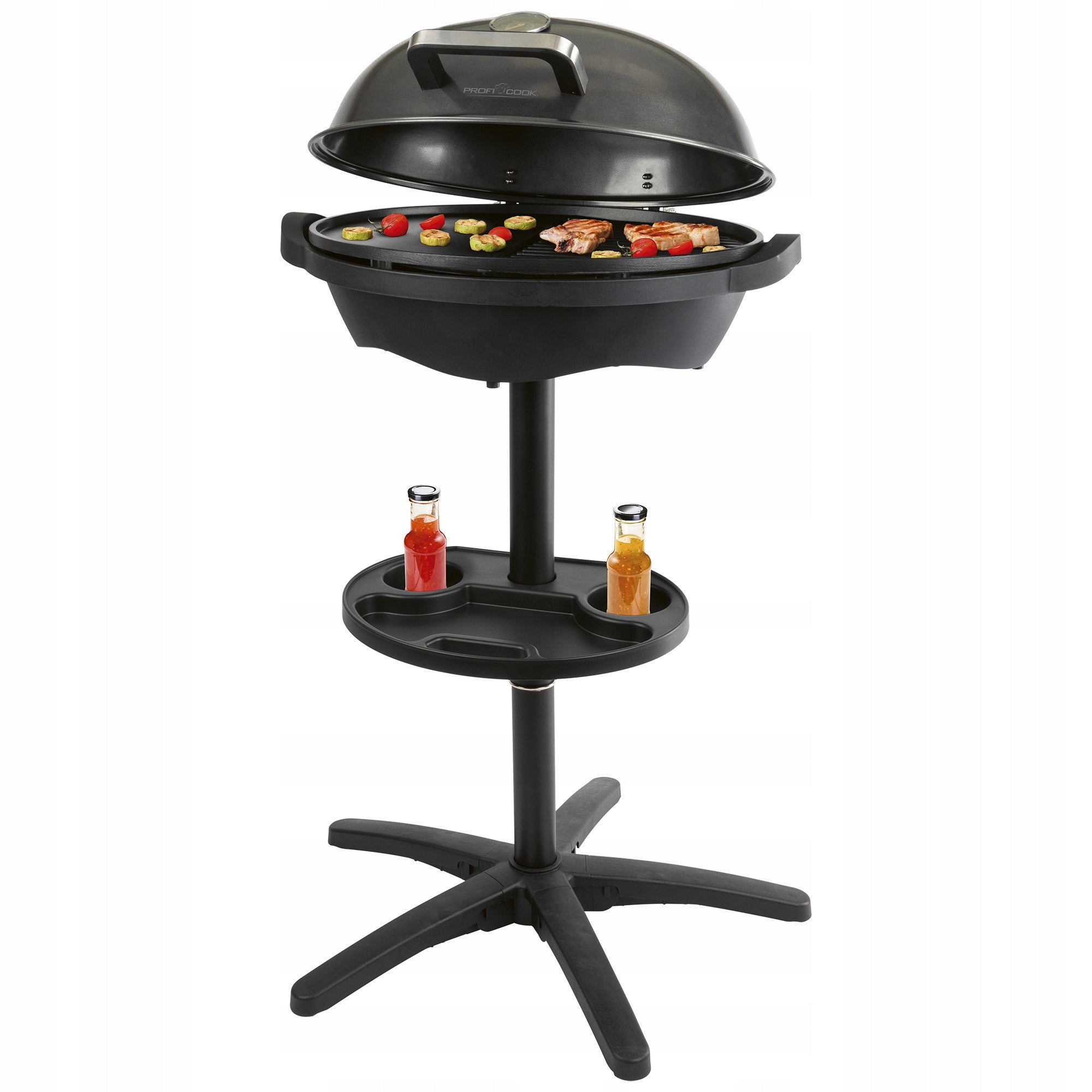 ELECTRIC STANDING AND TABLE GRILL WITH TEMP REGULATION PROFICOOK PC-BQS 1303 Power rating 2400 W
