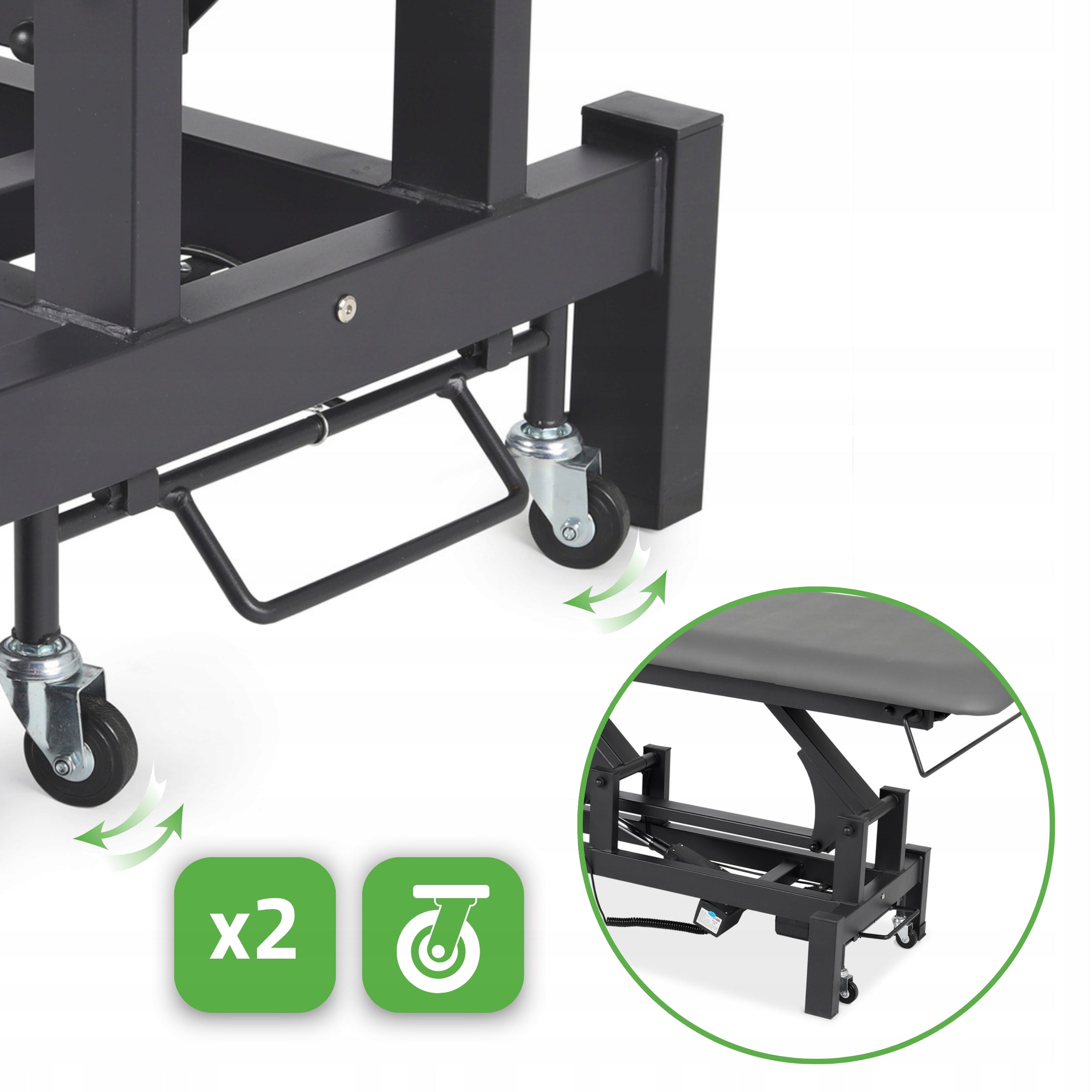 ELECTRIC STATIONARY REHABILITATION TABLE FORTIS 4 ERGO PILOT HABYS Kind stationary table