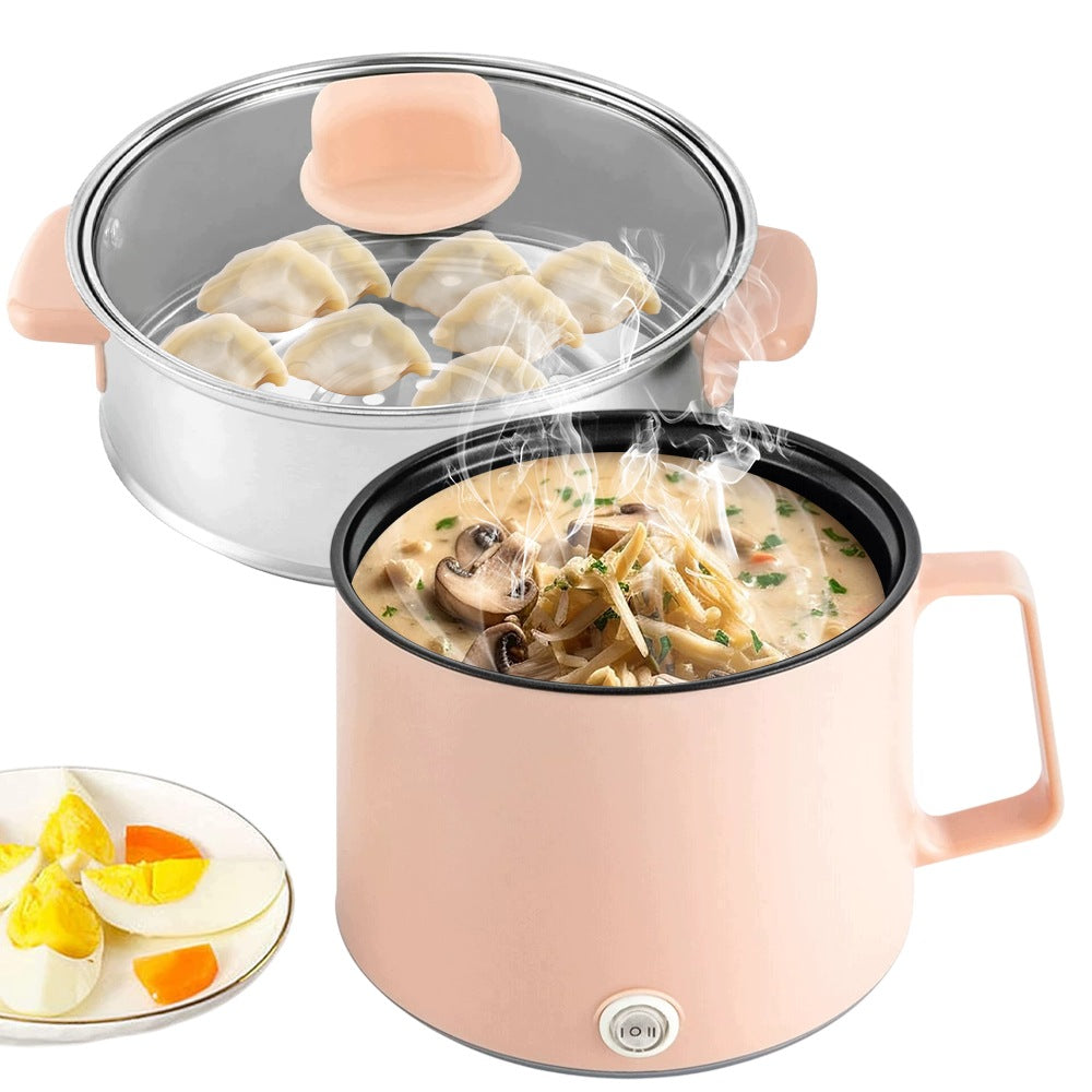 ELECTRIC STEAM COOKER1,7L PORTABLE MULTIFUNCTIONAL NON-STICK