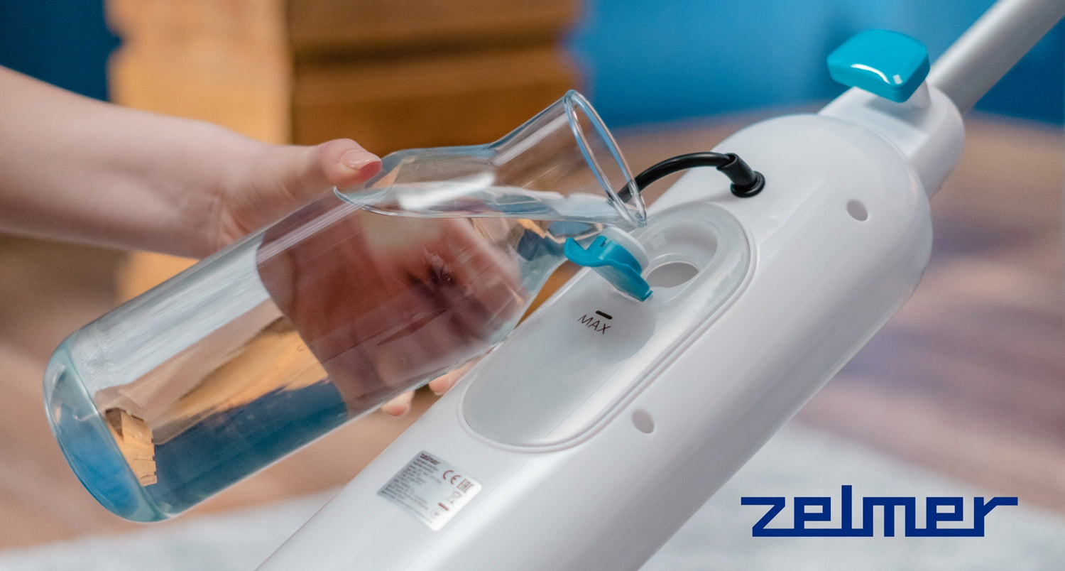ELECTRIC STEAM MOP ZELMER ZST1300 POWER 1300 W + CARPET COVER Model ZST1300