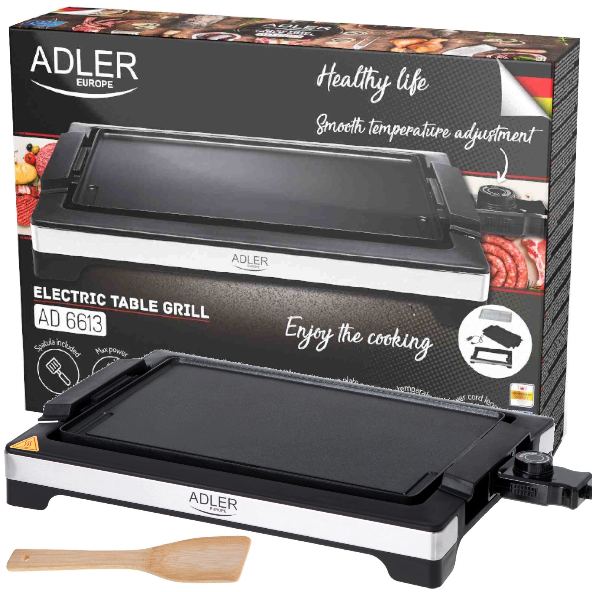ELECTRIC TABLE GRILL FLAT SURFACE FOR HOME ON BALCONY TERRACE