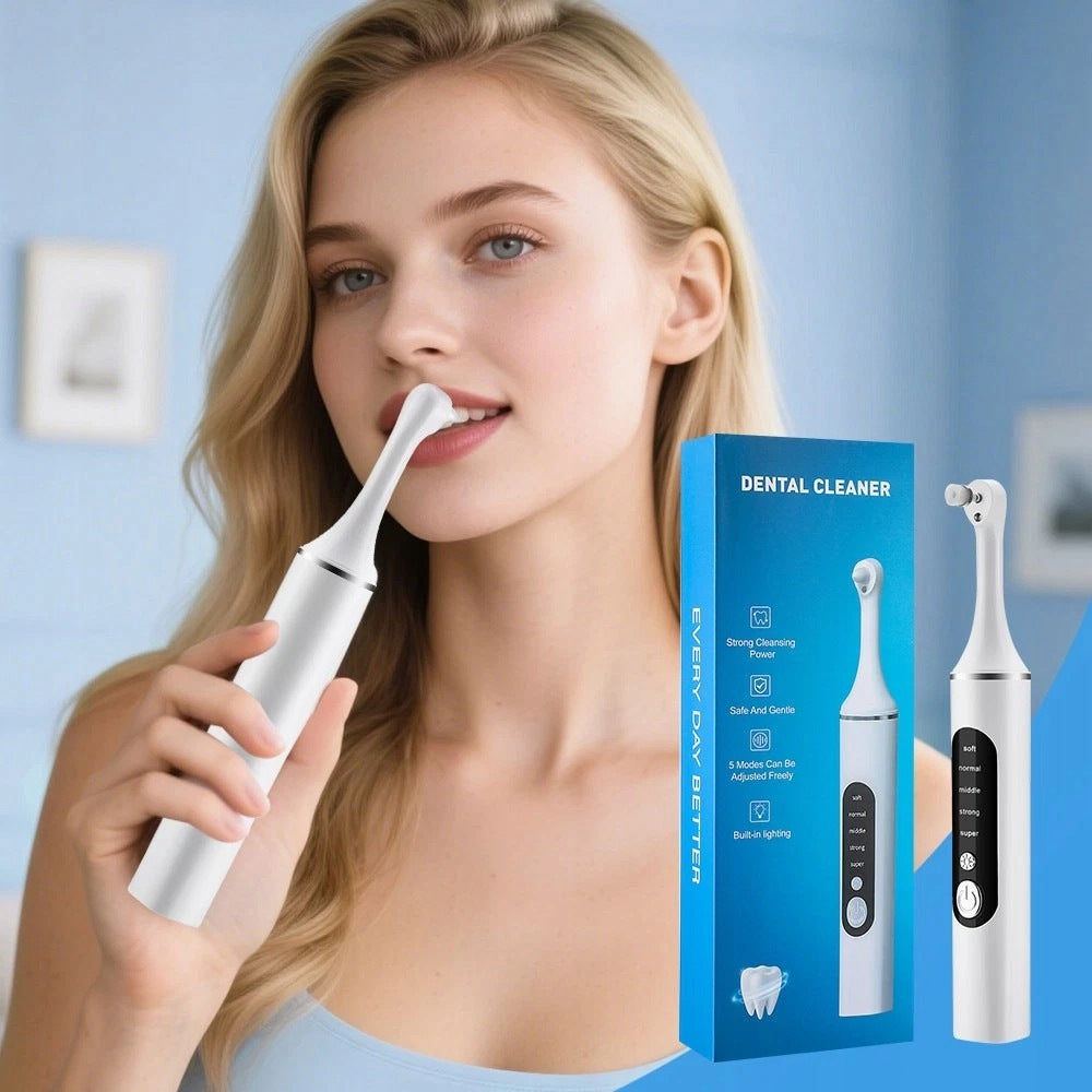 ELECTRIC TOOTH POLISHER 6 TIPS 5 MODES IPX6 HIGH QUALITY Brand no brand