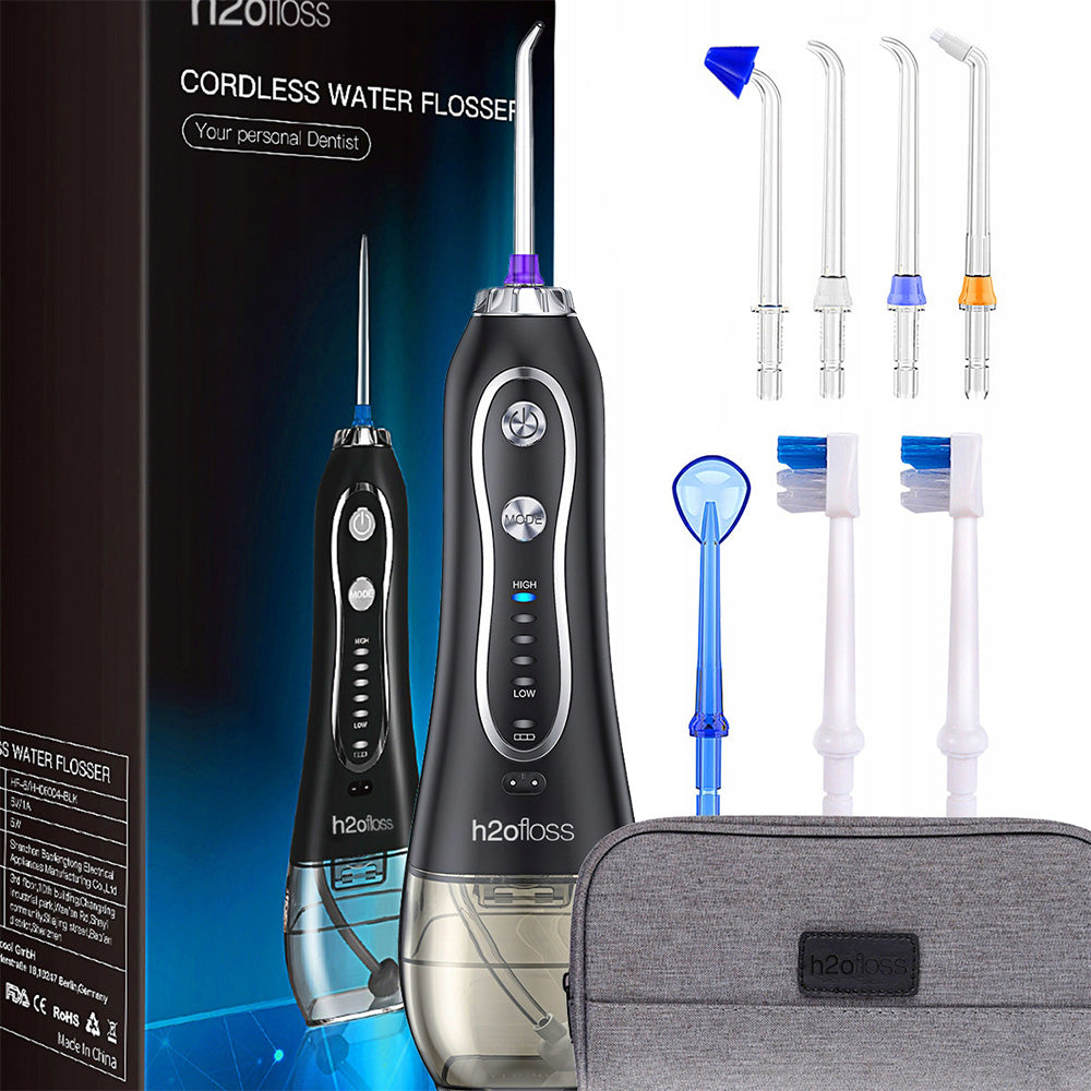 ELECTRIC TOOTHBRUSH 5 INTERCHANGEABLE HEADS CUSTOMIZED HYGIENE
