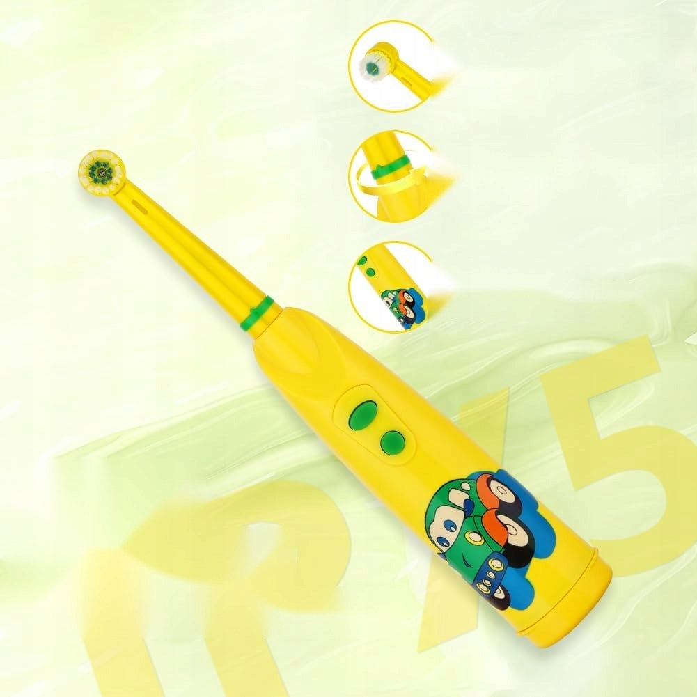 ELECTRIC TOOTHBRUSH CHILDREN WATERPROOF ROUND BATTERIES Manufacturer code 956976