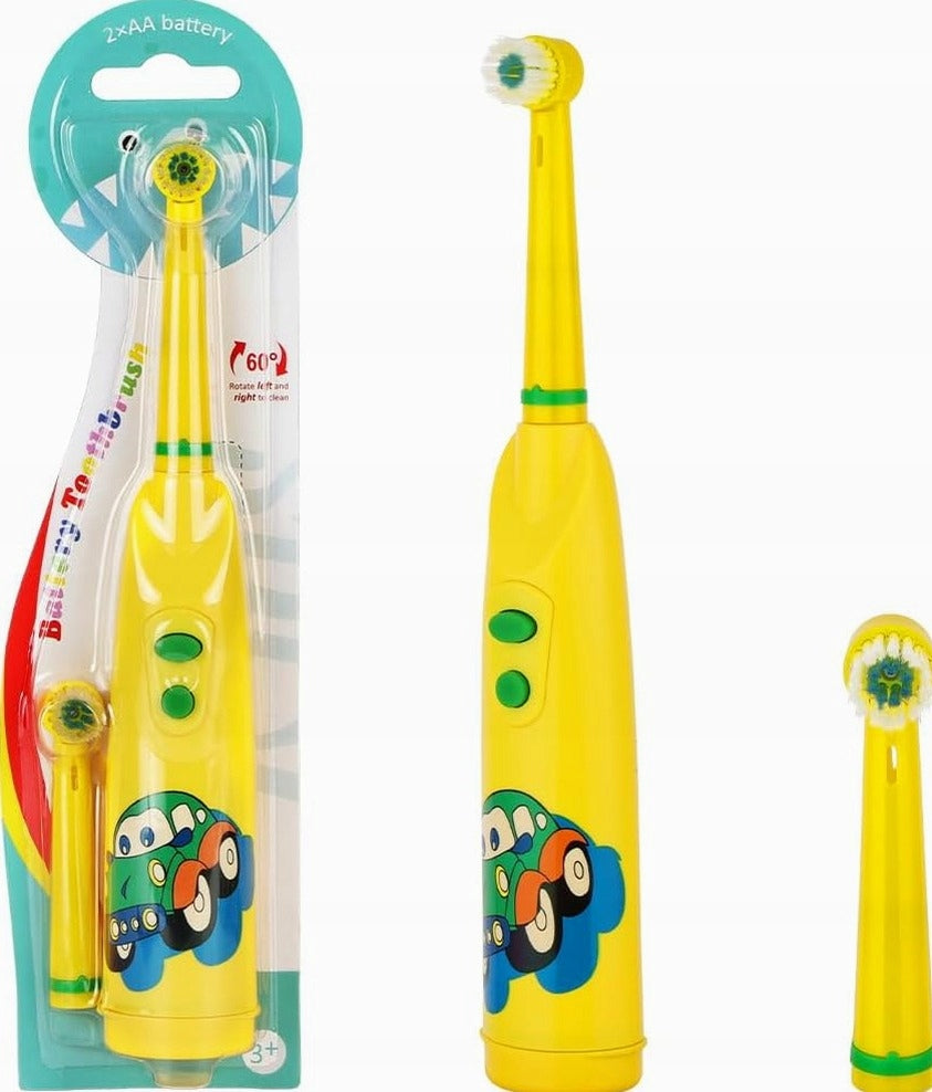 ELECTRIC TOOTHBRUSH CHILDREN WATERPROOF ROUND BATTERIES