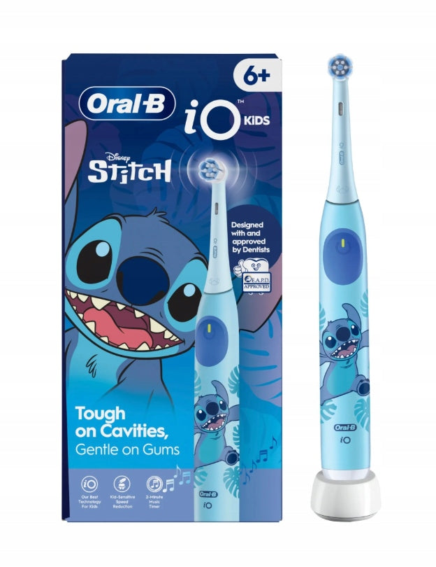 ELECTRIC TOOTHBRUSH FOR CHILDREN ORAL-B IO KIDS STITCH 6+ Manufacturer code 8700216931533