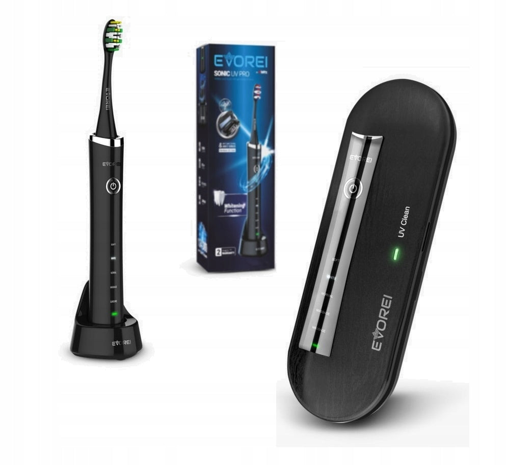 ELECTRIC TOOTHBRUSH SONIC EVOREI SONIC UV PRO 5MODES WYBIE Packaging status original