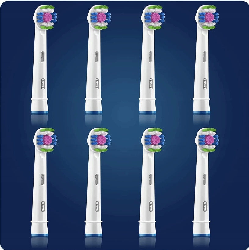 ELECTRIC TOOTHBRUSH TIPS Braun ORAL-B 3D WHITE EB18 8 PCS Manufacturer code 5923