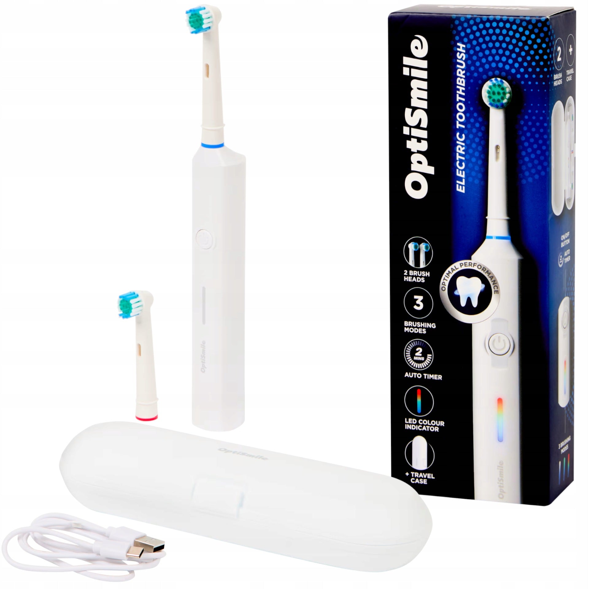 ELECTRIC TOOTHBRUSH WHITE