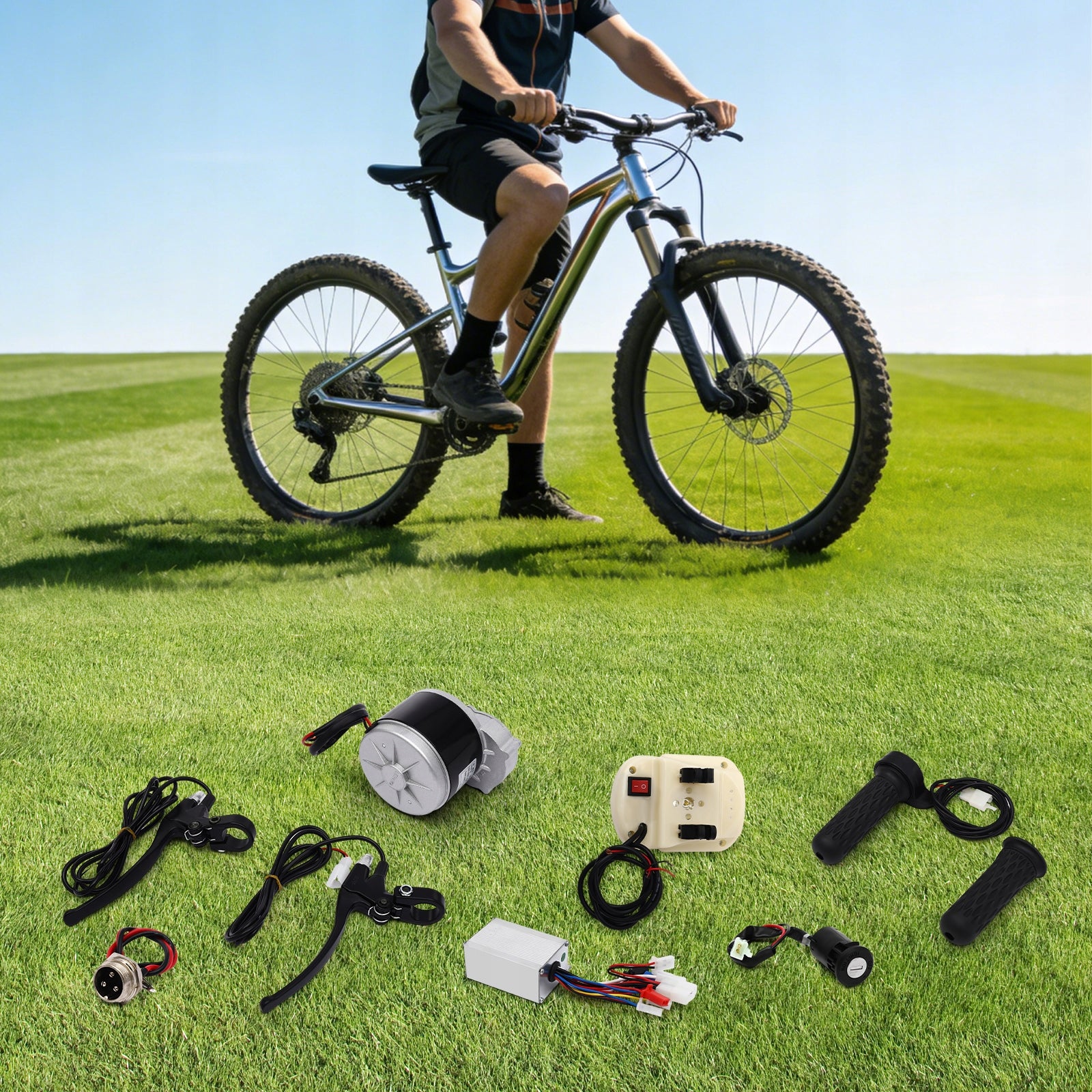 ELECTRIC TRANSMISSION BICYCLE REAR DERAILLEUR KIT 24V 250W Manufacturer code 24V 250W Electric Bike Conversion Kit