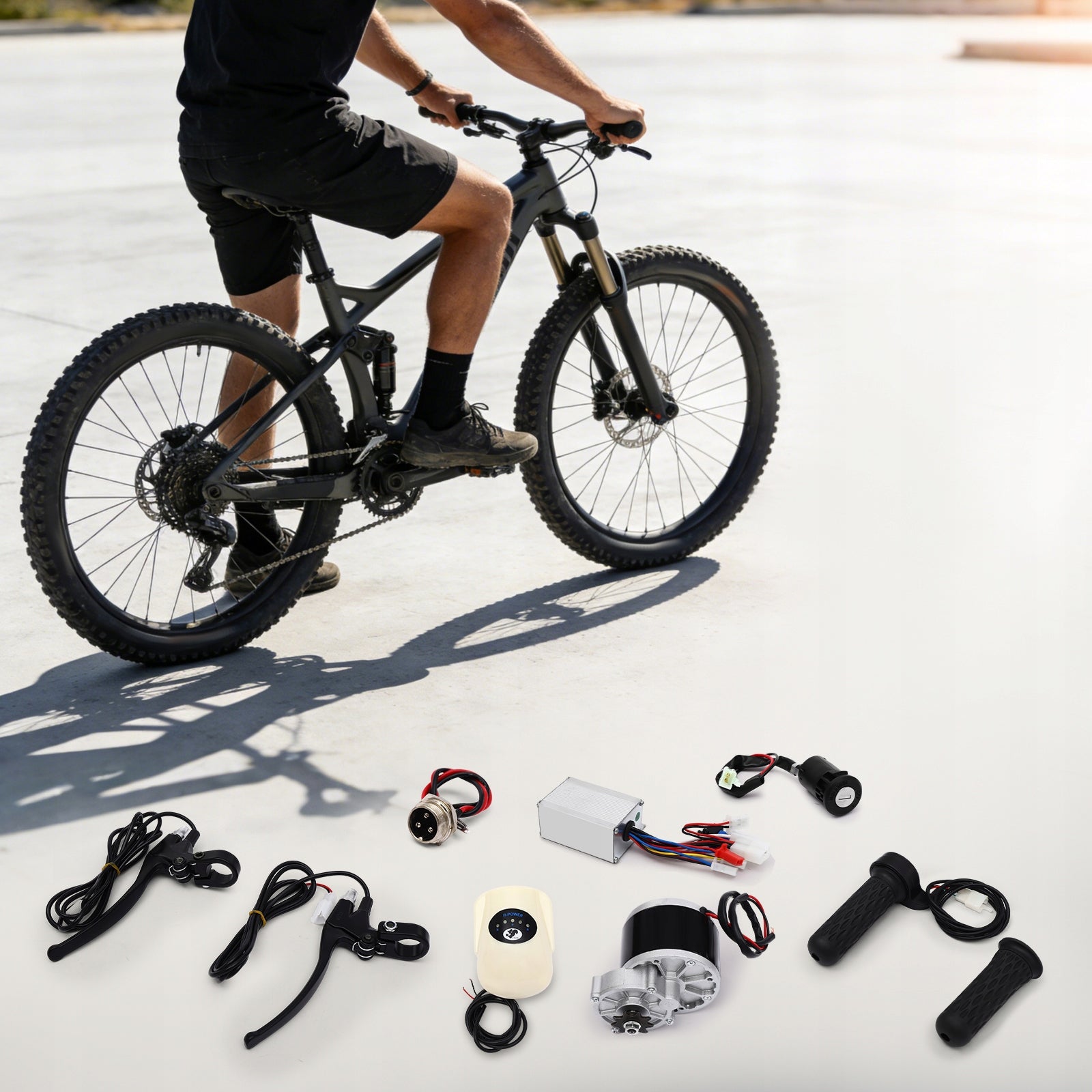 ELECTRIC TRANSMISSION BICYCLE REAR DERAILLEUR KIT 24V 250W Packaging status original