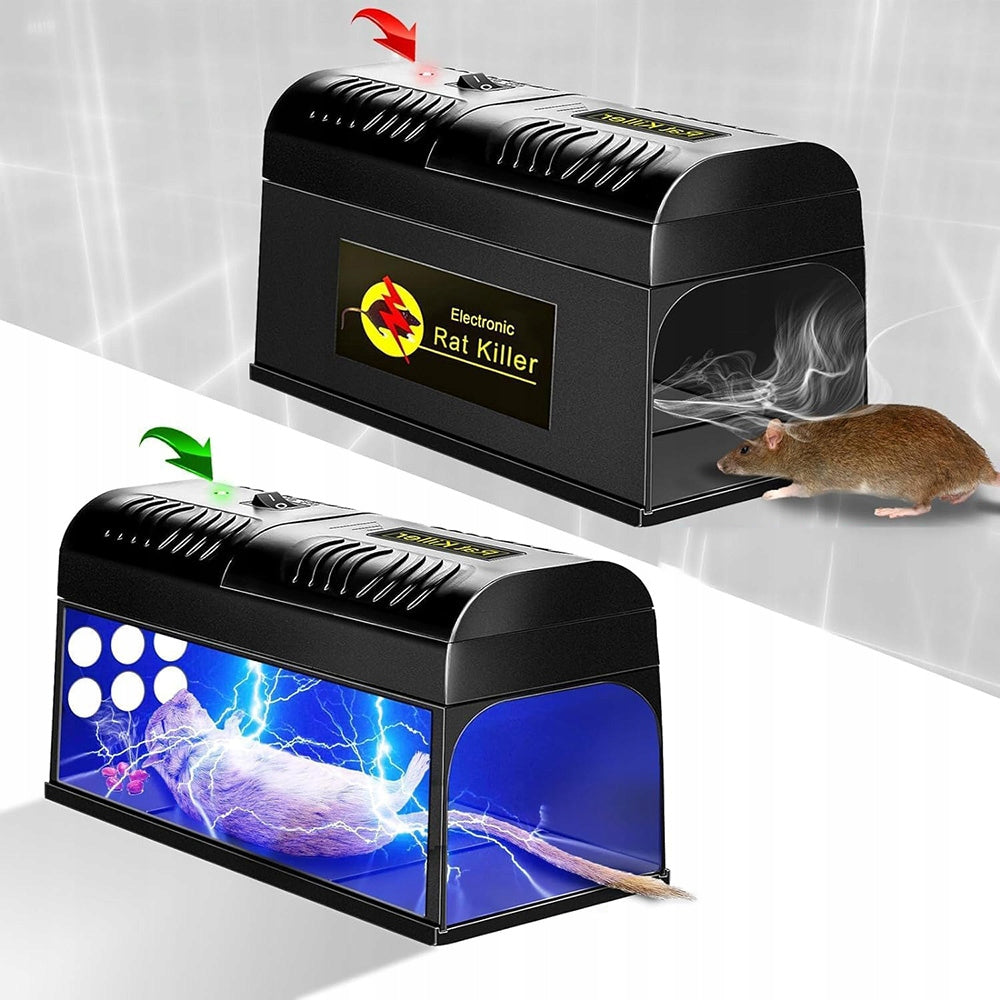ELECTRIC TRAP 8000V FOR RAT MICE RODENTS OUTSIDE AND INSIDE Manufacturer code EFGERGT56GH