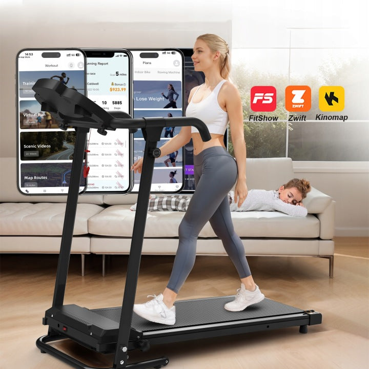 ELECTRIC TREADMILL 12 KM/H HOME FOLDING WALKINGPAD Q30-5 MOTOR 2.5 KM Kind electric