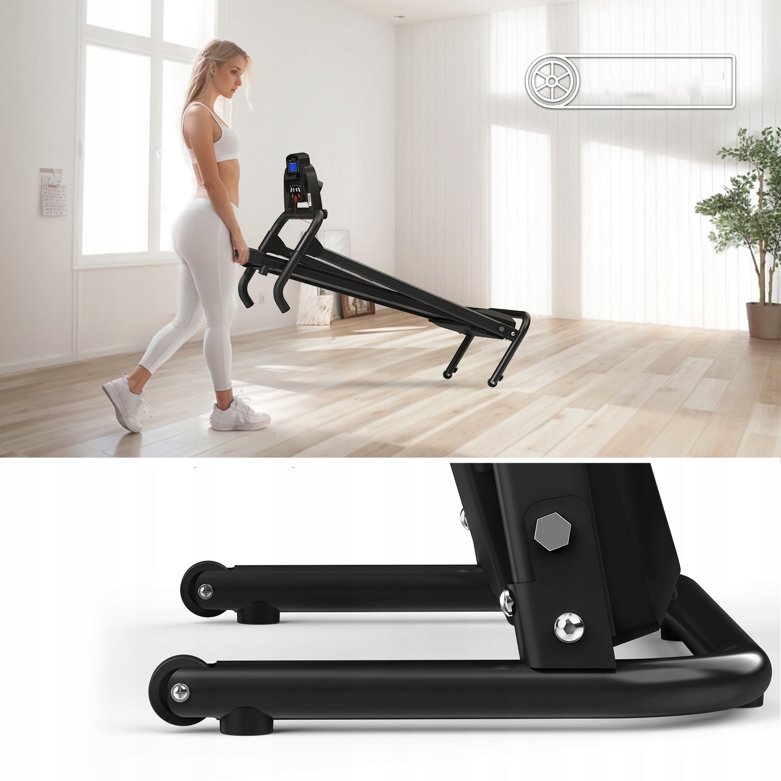 ELECTRIC TREADMILL 12 KM/H HOME FOLDING WALKINGPAD Q30-5 MOTOR 2.5 KM Manufacturer code Q30-5