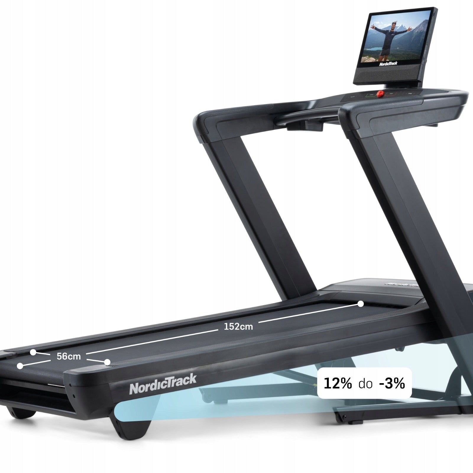 ELECTRIC TREADMILL COMMERCIAL 1750 NORDICTRACK Brand NordicTrack