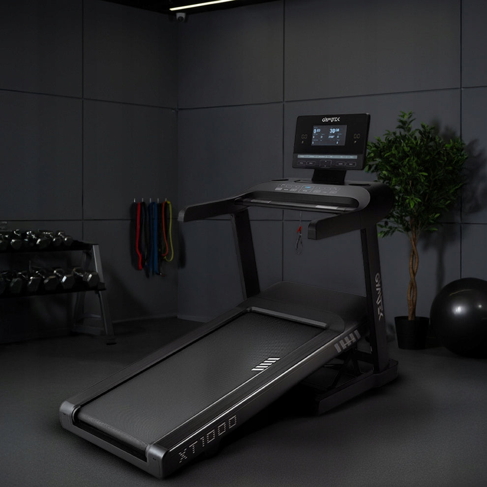 ELECTRIC TREADMILL FOLDING ANGLE OF INCLINATION 22KM/H 6,5HP GYMTEK Brand Gymtek