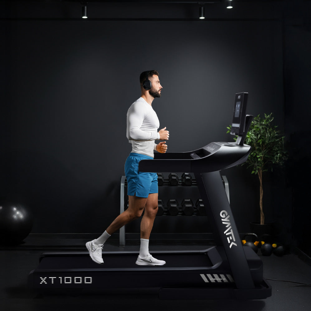 ELECTRIC TREADMILL FOLDING ANGLE OF INCLINATION 22KM/H 6,5HP GYMTEK Kind electric