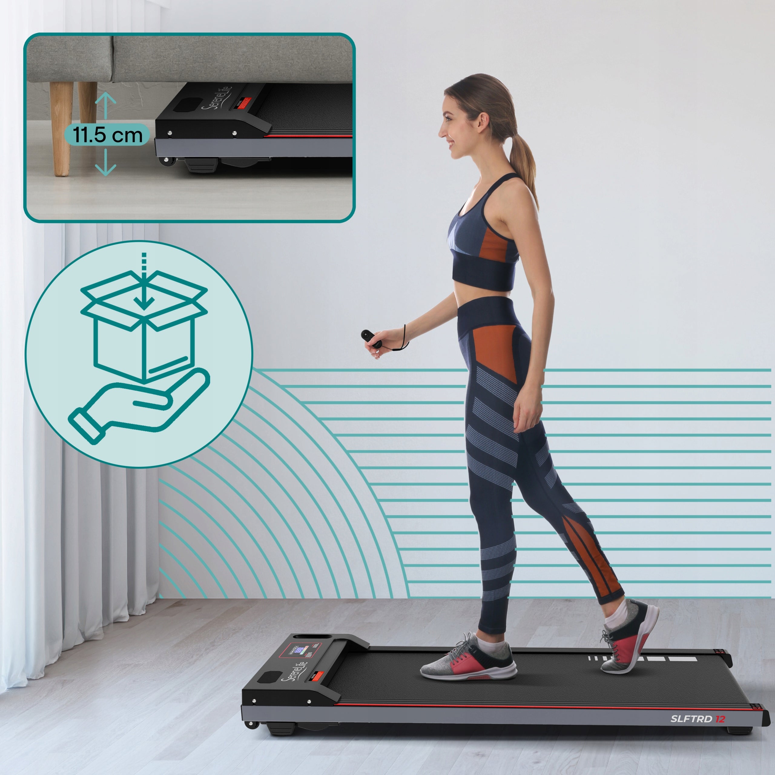 ELECTRIC TREADMILL FOLDING FOR WALKING PAD SERENELIFE Model other