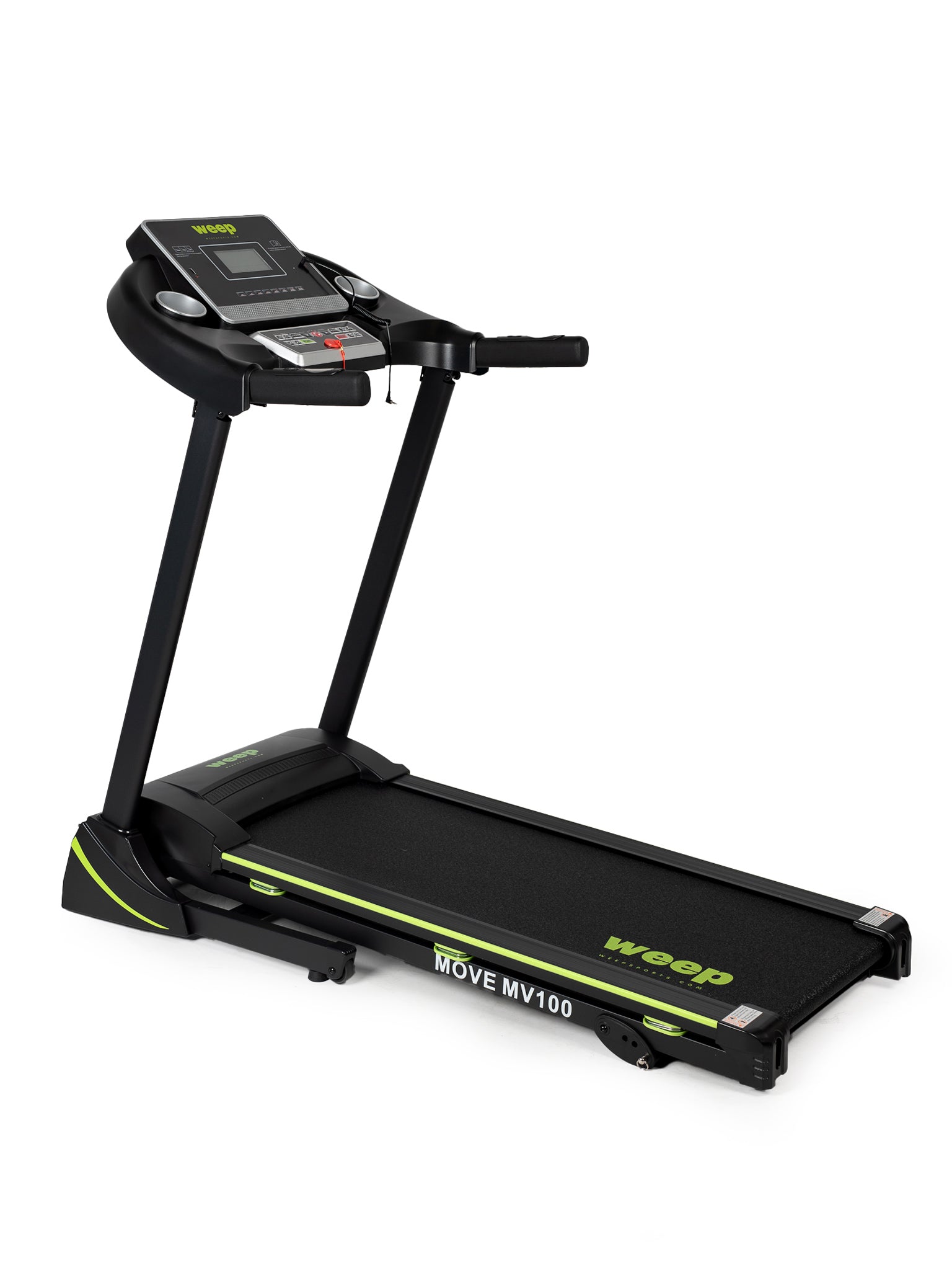 ELECTRIC TREADMILL FOLDING WEEP MOVE STRONG 3 DEGREES INCLINE. 16km/h 120kg Kind electric