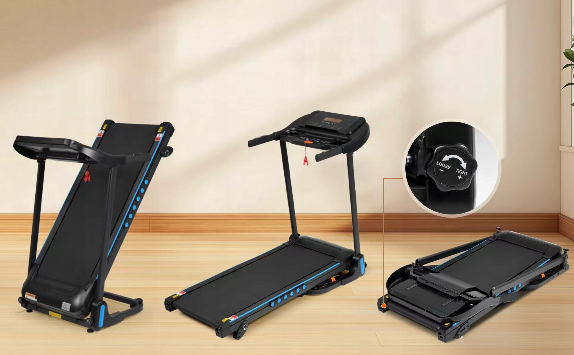 ELECTRIC TREADMILL FOR EXERCISE AT HOME N884P322661S 1-14km/h Max. Kind electric