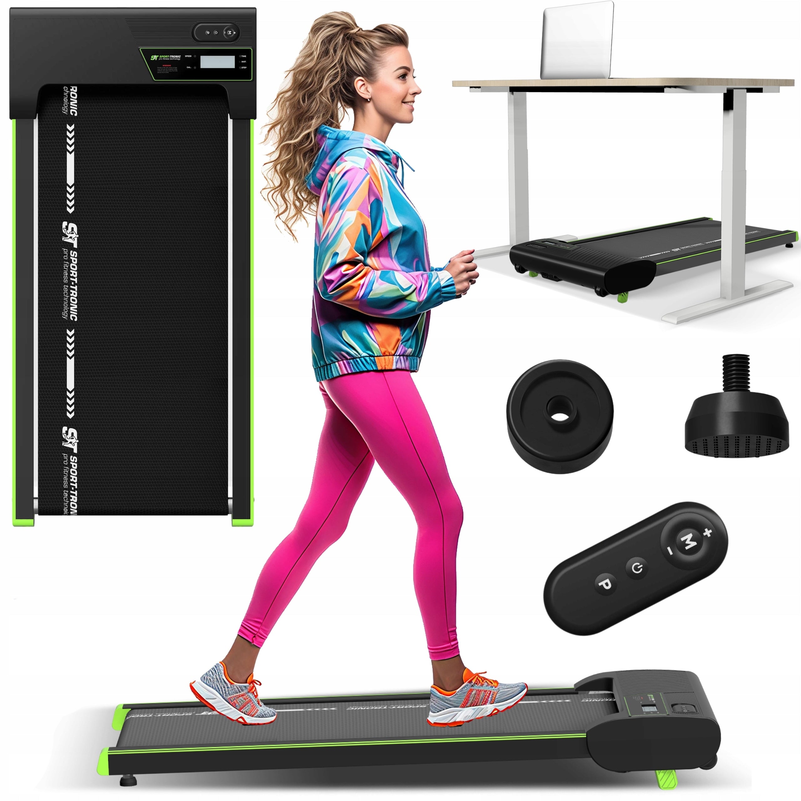 ELECTRIC TREADMILL FOR WALKING PAD ANGLE OF INCLINATION 1-6 KM/H
