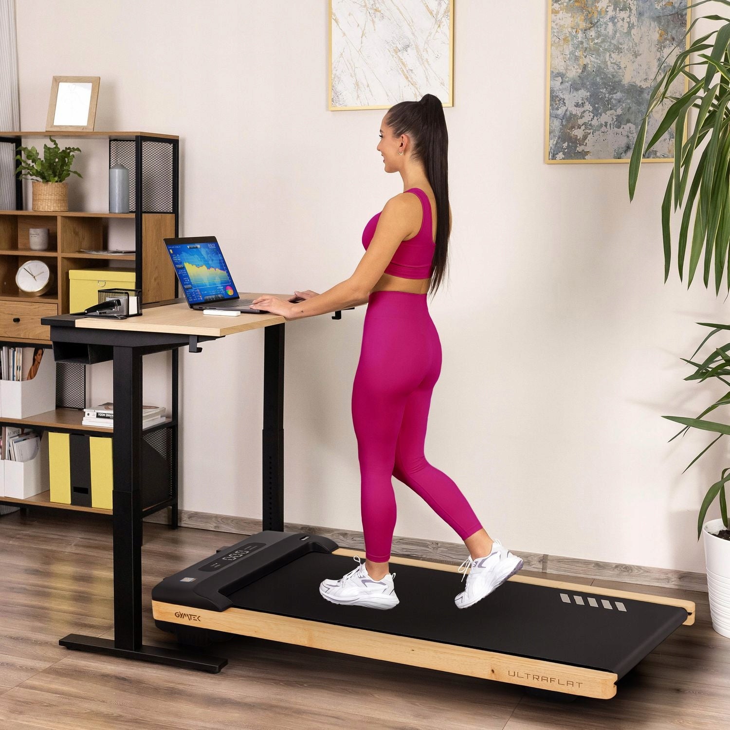 ELECTRIC TREADMILL FOR WALKING UNDER THE DESK APPLICATIONS BT GYMTEK Brand Gymtek