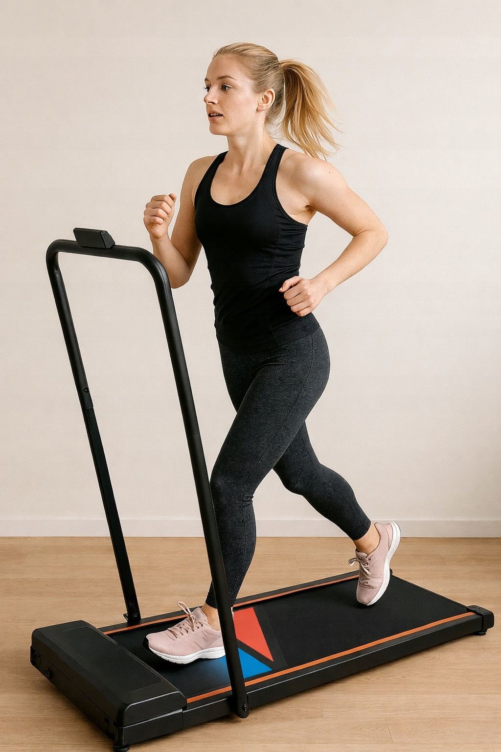 ELECTRIC TREADMILL Folding Household F8050 10 km/h up to 100 kg with Remote Control Belt width 42 cm