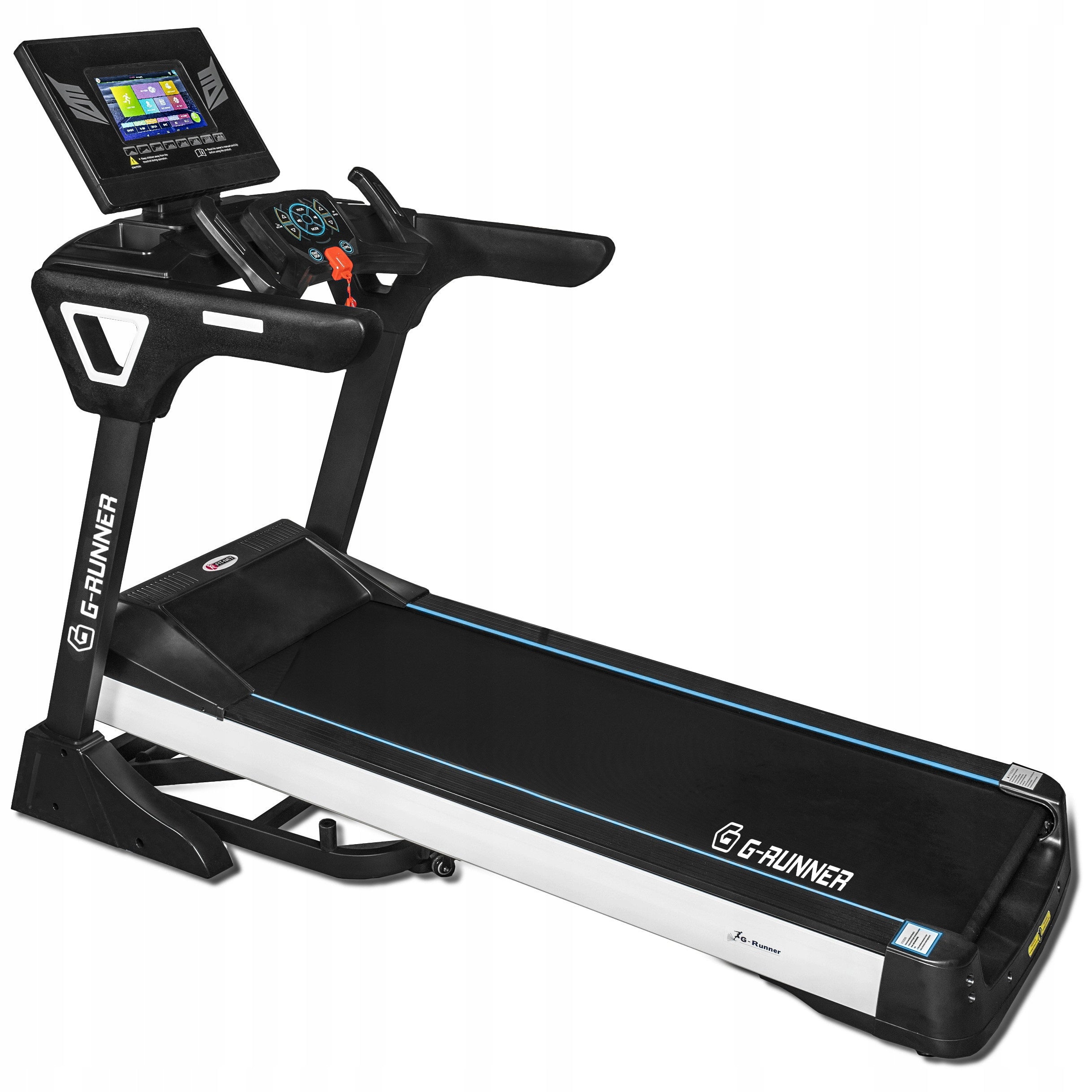 ELECTRIC TREADMILL G-RUNNER 800 AUTO-ELEVATION WIFI ANDROID APP TABLET PAS 52 Model 800 TFT Incline