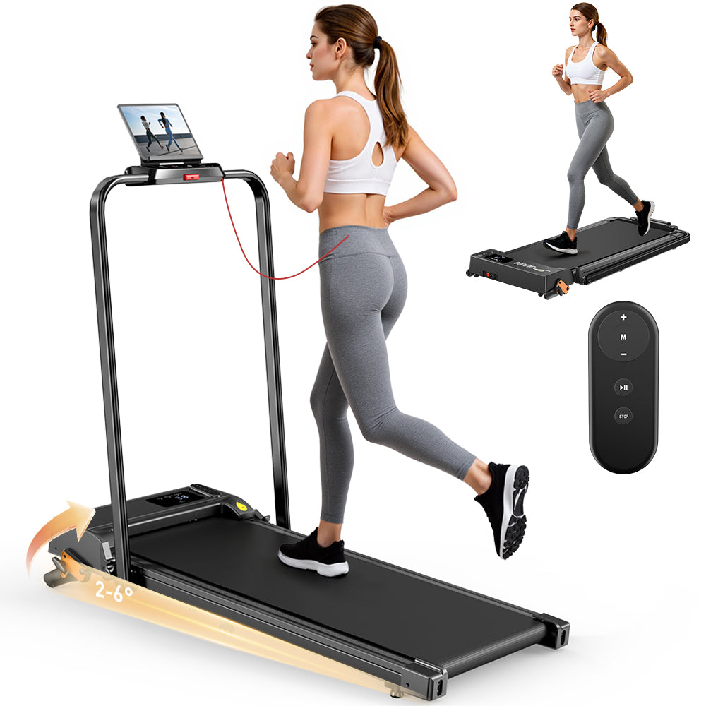 ELECTRIC TREADMILL HOME TRAINING FT52 1-12km/h 2,5HP 120kg APP