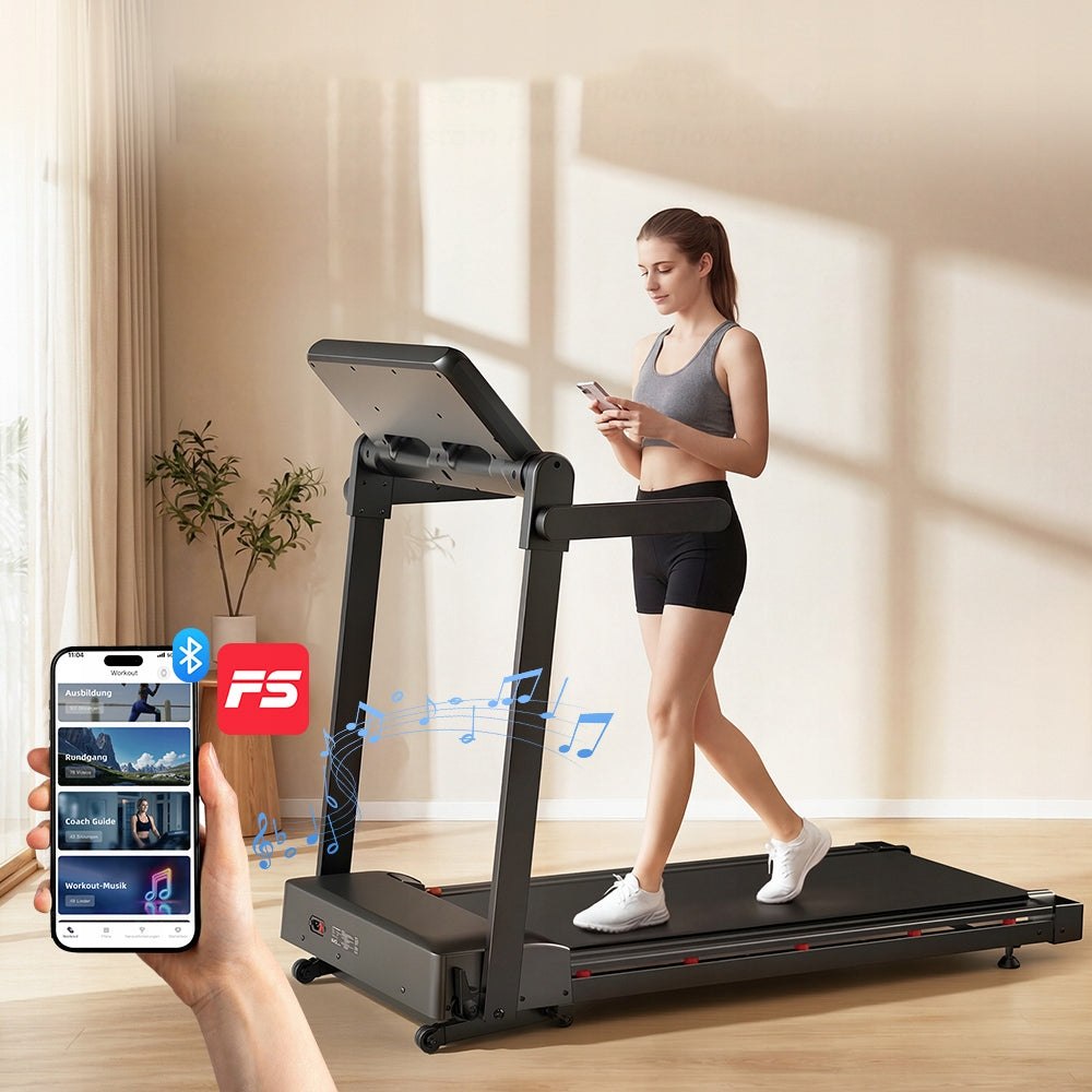 ELECTRIC TREADMILL HOME TRAINING FT54 1-14km/h 3.0HP 150kg APP Kind electric