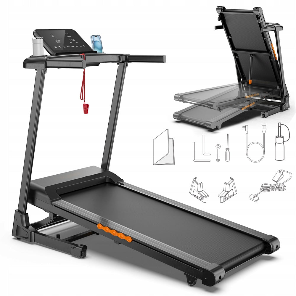 ELECTRIC TREADMILL HOME TRAINING FT61 1-13.5km/h 3,0HP Manufacturer code 9331582811922