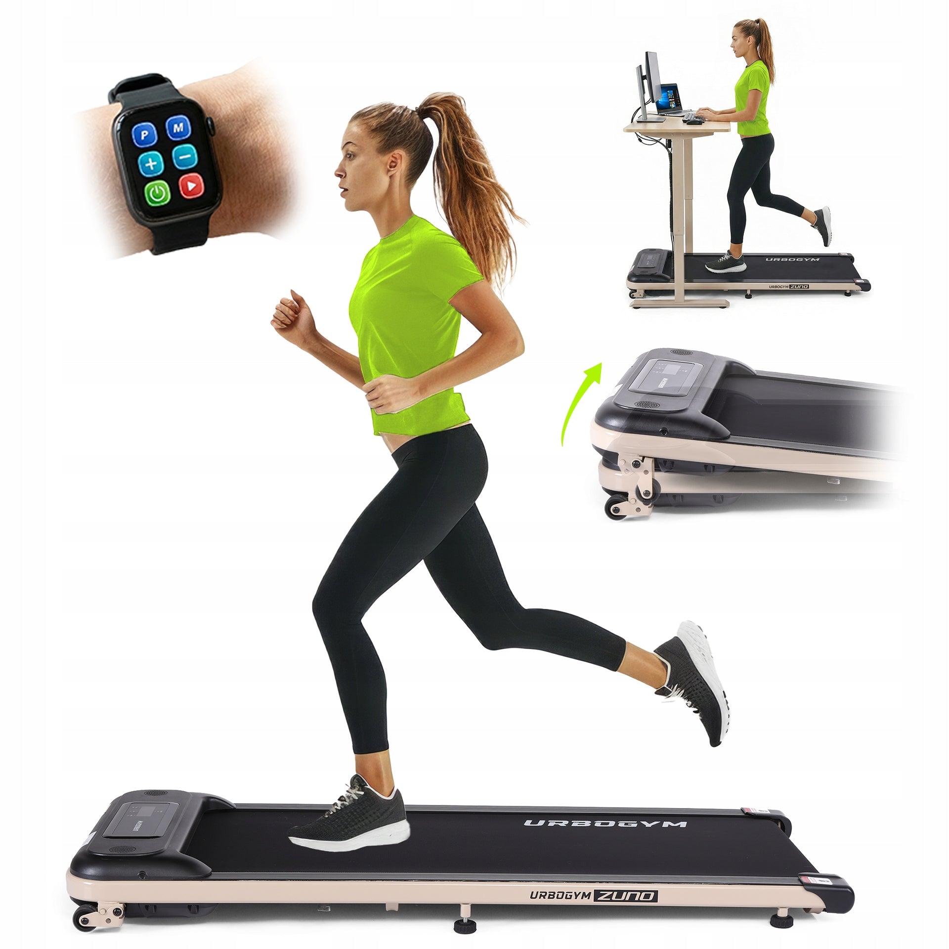 ELECTRIC TREADMILL HOME ZUNO 6 KM/H FOR WALKING UNDER THE DESK WALKING PAD