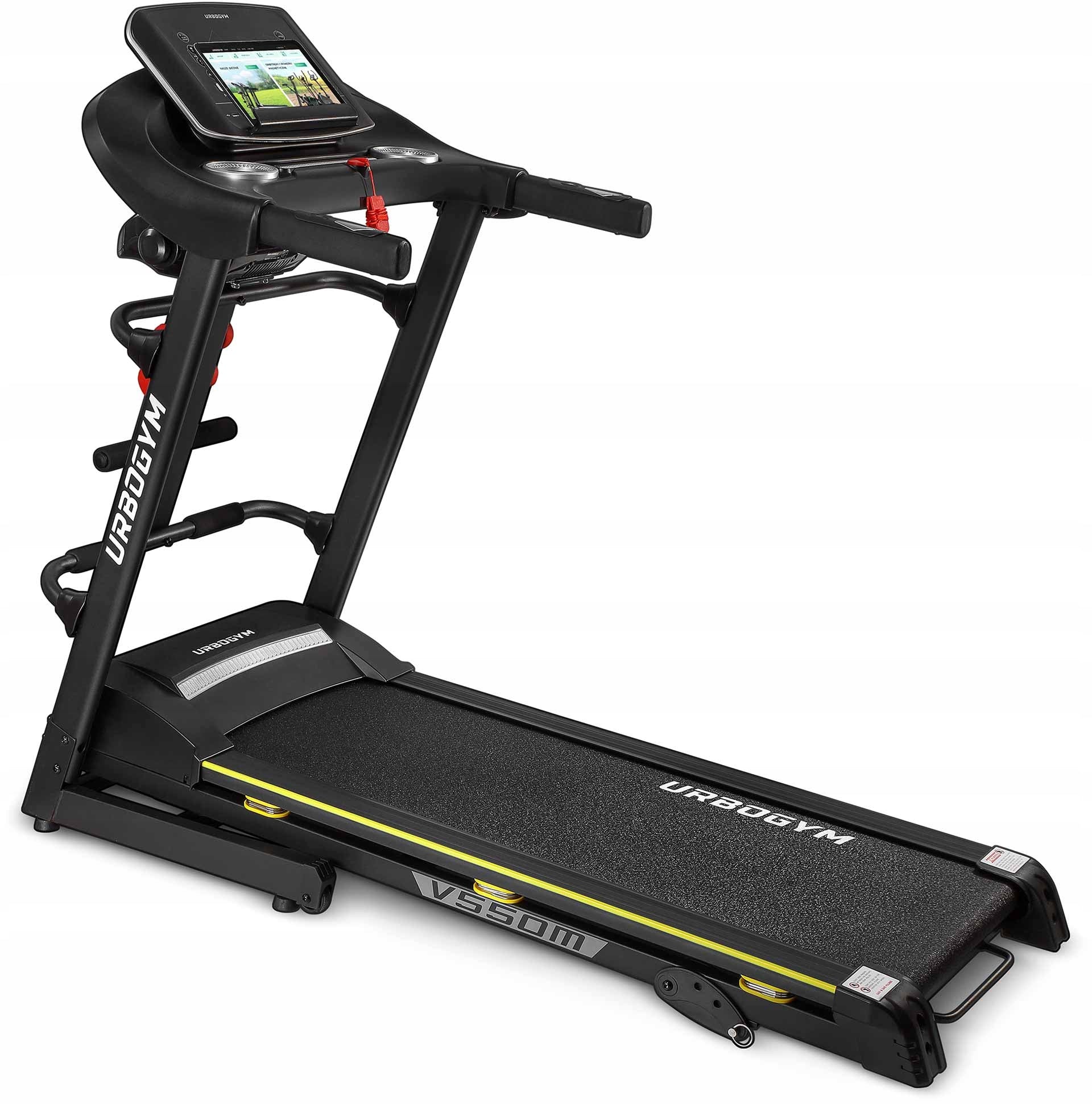 ELECTRIC TREADMILL V550M MASSAGER PAUSE FITSHOW BLUETOOTH CUSHIONING