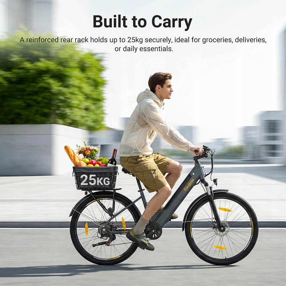 ELECTRIC TREKKING BIKE 13AH 25km/h 100HP ELEGLIDE T1 STEP-THRU 27.5“ Model T1 STEP-THRU